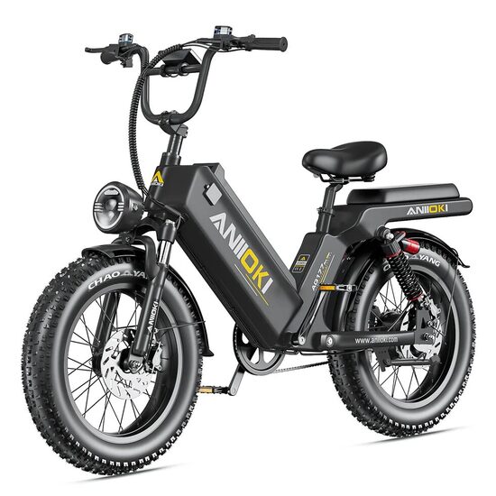 ANIIOKI AQ177 Pro Max Электрический велосипед 20x4" 52V, 60AH, 1000W